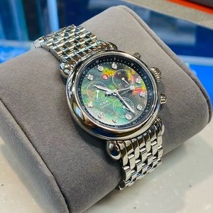 ✨Michele Diamond Black Mother of Pearl Watch